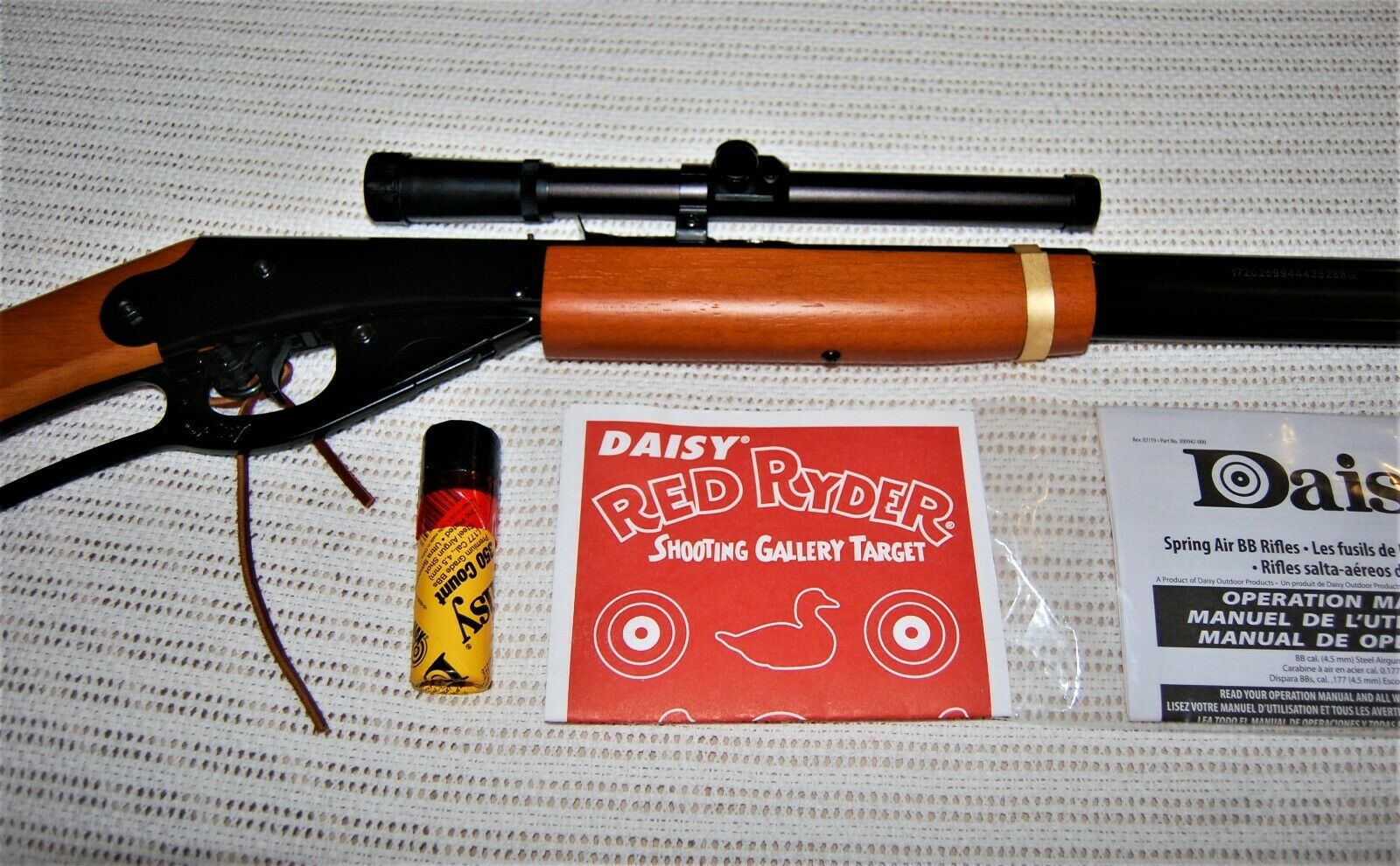 daisy-red-ryder-bb-gun-with-scope-rr-80th-anniv-bronze-medal-bb-s