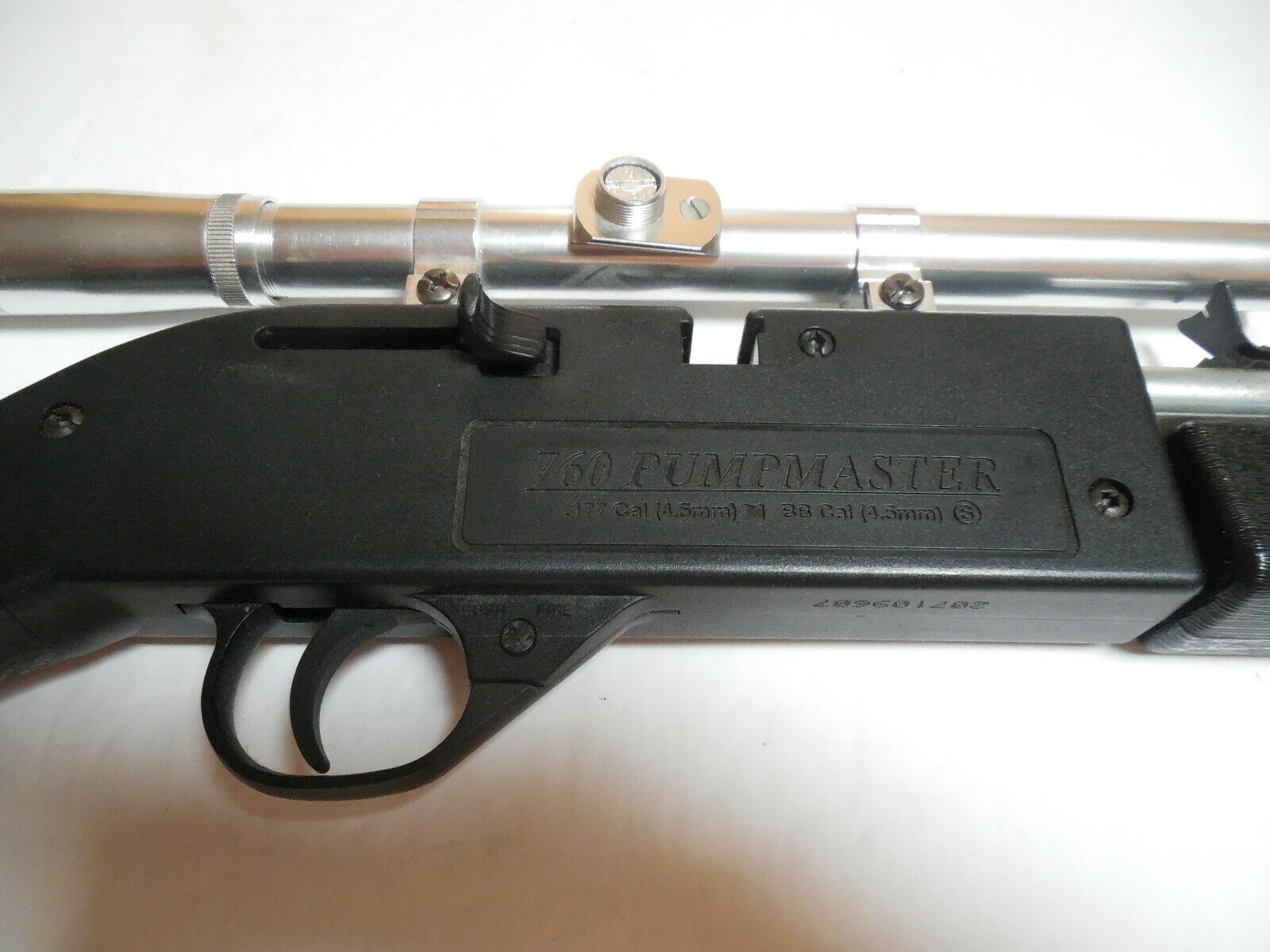 CROSMAN PUMPMASTER PUMP BB PELLET AIR RIFLE With Scope And Co BB Pistol