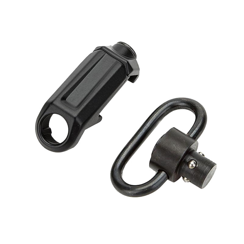 Tactical QD Sling Swivel Attachments 45 Degree Low Profile Picatinny ...